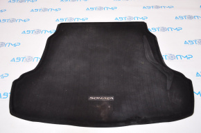 Trunk mat Hyundai Sonata 11-14 hybrid cloth black