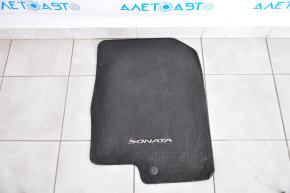 Carpet interior front right Hyundai Sonata 11-15 cloth black