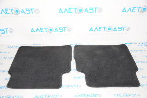 Set of floor mats for Hyundai Sonata 11-15, black cloth