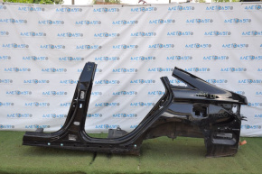 Quarter wing rear left Hyundai Sonata 11-12 black