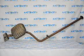 Rear muffler with barrel for Hyundai Sonata 15-17 2.4 SE