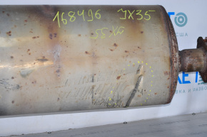 Exhaust line middle part with barrel Infiniti JX35 QX60 13- dented