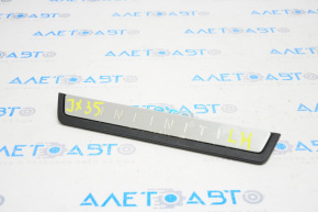 Door sill trim rear left outer Infiniti JX35 QX60 13-17 chrome, type 2, scratches on chrome