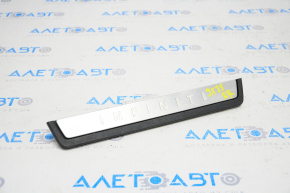 Door sill trim rear right outer Infiniti JX35 QX60 13-17 chrome, type 2, worn