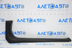 Door sill trim front right inner Infiniti JX35 QX60 13-13 black, type 2