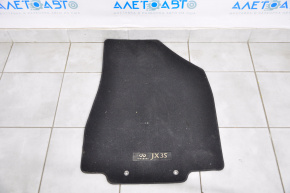 Carpet interior front right Infiniti JX35 QX60 13- cloth black