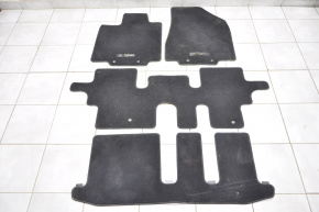 Set of mats Infiniti JX35 QX60 13-20 cloth black