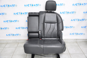 Rear seat left Infiniti JX35 QX60 13-13 leather black