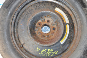 Spare tire space saver Infiniti JX35 QX60 13- R18 165/90, rusty