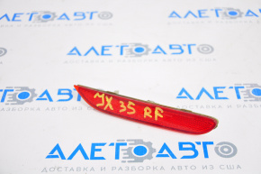 Rear right reflector Infiniti JX35 QX60 13-15 pre-restyling