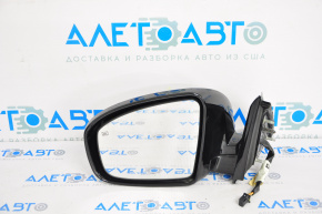 Left side mirror complete Infiniti JX35 QX60 13-15 prerest, 11 pins, heated, black