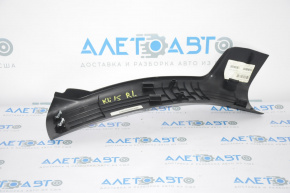Rear left door sill plate for Jeep Cherokee KL 14-23 black