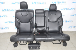 Rear row of seats 2 row Jeep Cherokee KL 14-18 leather black