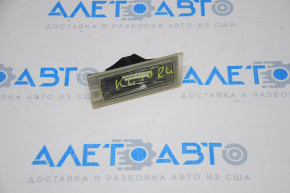 Left tailgate license plate light for Jeep Cherokee KL 14-18