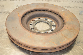 Jeep Cherokee KL 14-23 front left brake disc with 2 pistons, 330/28 mm, rusty