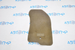 Carpet interior front right Jeep Compass 11-16 cloth beige