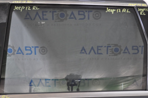 Rear left door glass for a Jeep Grand Cherokee WK2 11-22