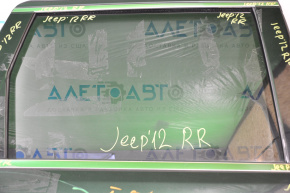 Rear right door glass for a Jeep Grand Cherokee WK2 11-22