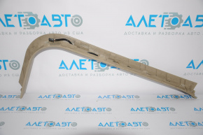 Door sill with illumination front right Lexus RX300 RX330 RX350 RX400h 04-08 beige worn