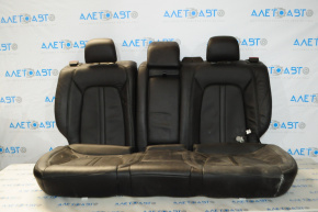 Rear row seats 2 row Lincoln MKZ 13-16 heated, black leather