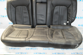 Rear row seats 2 row Lincoln MKZ 13-16 heated, black leather