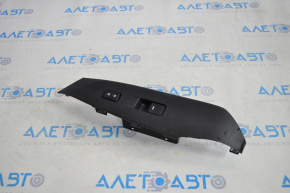 Front right window lift control Mazda 6 14-21 black with backlight, with black trim