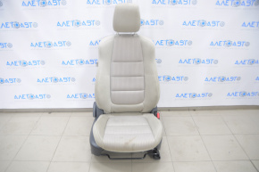 Passenger seat Mazda 6 13-17 without airbag, mechanical, gray cloth, burnt
