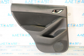 Door trim panel rear left Mazda CX-5 13-15 black
