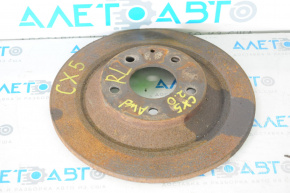 Mazda CX-5 13-16 300/10mm rear left brake disc, rusty