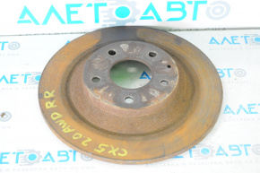 Mazda CX-5 13-16 right rear brake disc 300/10mm rusty
