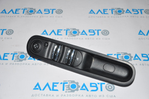 Front left window lift control Mini Cooper Countryman R60 10-16 with trim