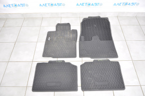 Set of floor mats for Mini Cooper Countryman R60 10-15 rubber black