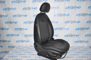 Passenger seat Mini Cooper Countryman R60 10-16 without airbag, manual, leather black