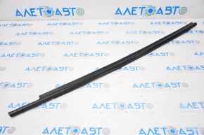 Molding door-glass central front right Mitsubishi Outlander 14-22 black