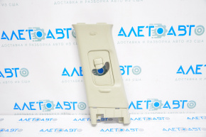 Center pillar trim upper belt left Mitsubishi Outlander 14-22 beige