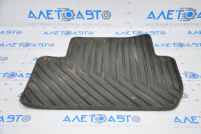 Carpet interior rear left Mitsubishi Outlander 14-20 rubber black