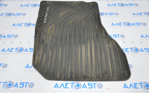 Interior mat front right Mitsubishi Outlander 14-20 rubber black