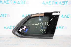 Window blind glass rear right Mitsubishi Outlander 14-22 black