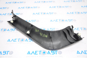 Trunk door trim right Mitsubishi Outlander 14-22 black