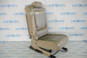 Seat 2 row central Toyota Sequoia 08-16 leather beige