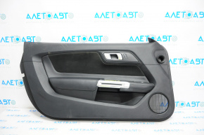 Door trim card front left Ford Mustang mk6 15-17 black, dirty