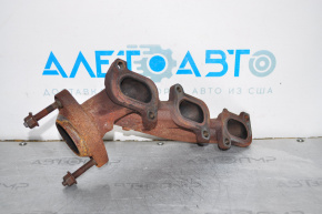Left exhaust manifold for Ford Mustang mk6 15-17 3.7, rusty