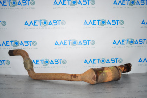 Left exhaust pipe with catalytic converter for Ford Mustang mk6 15-17 3.7