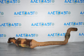 Right exhaust pipe with catalytic converter for Ford Mustang mk6 15-17 3.7