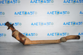 Right exhaust pipe with catalytic converter for Ford Mustang mk6 15-17 3.7