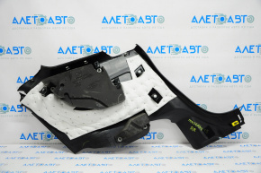 Black rear right side panel for Ford Mustang mk6 15-23 coupe