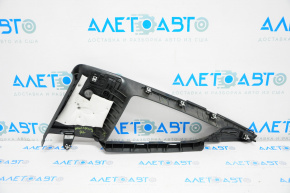 Ford Mustang mk6 15-23 coupe black front left rear pillar trim
