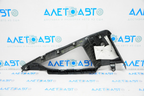 Ford Mustang mk6 15-23 coupe black front right rear pillar trim