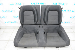 Rear row of seats 2 row Ford Mustang mk6 15-17 coupe rag, burnt, torn
