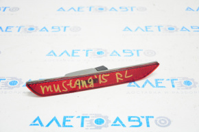 Left rear bumper dimensions for Ford Mustang mk6 15-23